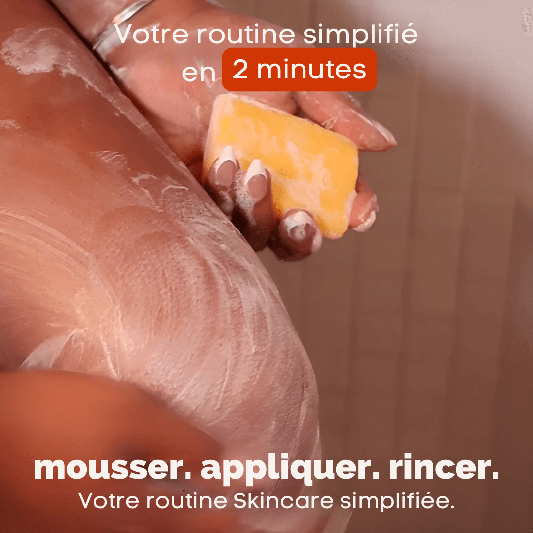 Savon Anti-Taches 100% naturel au Curcuma